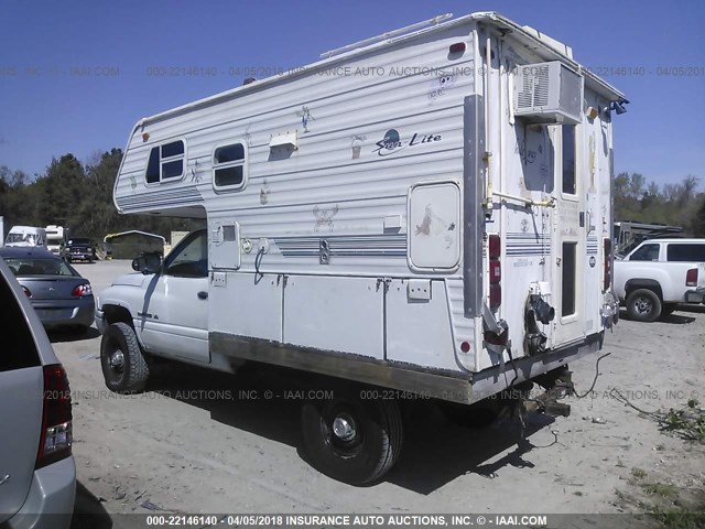 3B7KF26Z9WM284212 - 1998 DODGE RAM 2500 WHITE photo 3