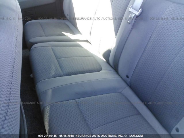 1FTFX1EF5CFA03891 - 2012 FORD F150 SUPER CAB BLUE photo 8