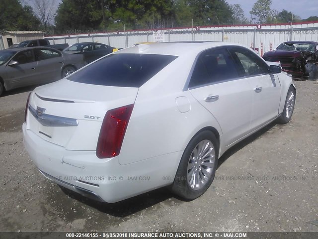 1G6AS5SXXG0109486 - 2016 CADILLAC CTS PERFORMANCE COLLECTION Белый фото 4