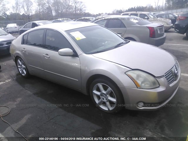 1N4BA41E15C839545 - 2005 NISSAN MAXIMA SE/SL GOLD photo 1