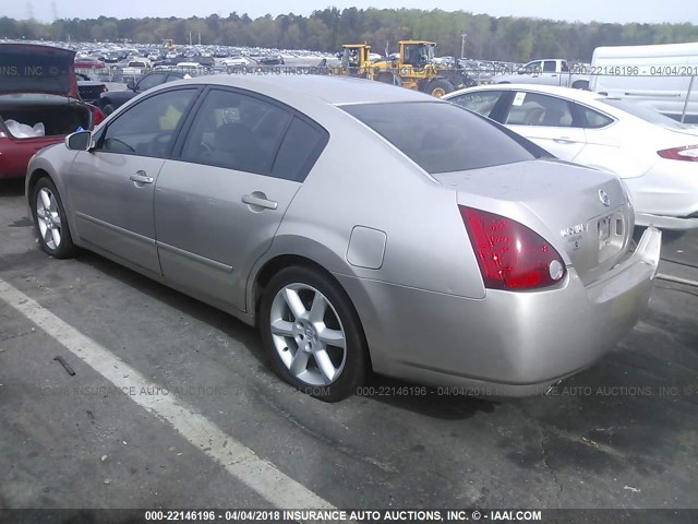 1N4BA41E15C839545 - 2005 NISSAN MAXIMA SE/SL GOLD photo 3