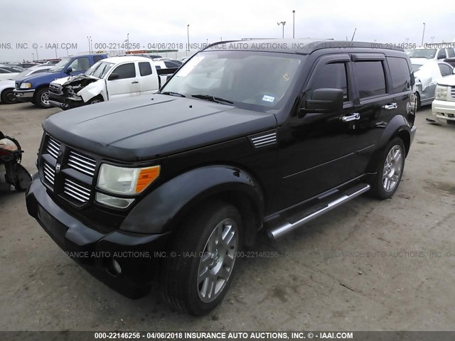 1D8GT58667W735943 - 2007 DODGE NITRO R/T BLACK photo 2