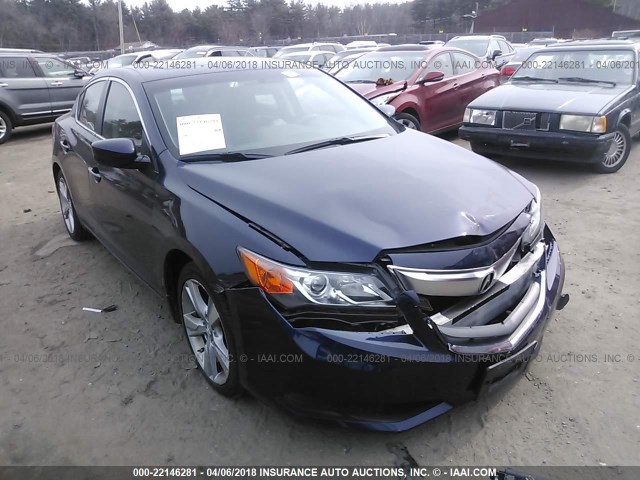 19VDE1F32EE011793 - 2014 ACURA ILX 20 BLUE photo 1