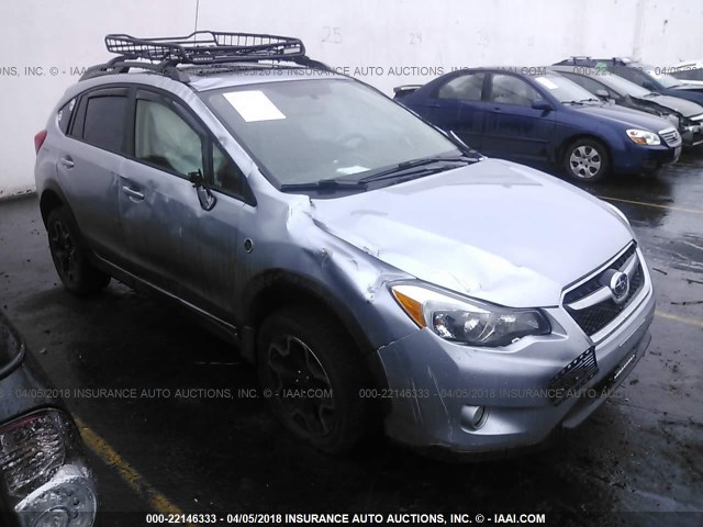 JF2GPAVC4E8214812 - 2014 SUBARU XV CROSSTREK 2.0 PREMIUM SILVER photo 1