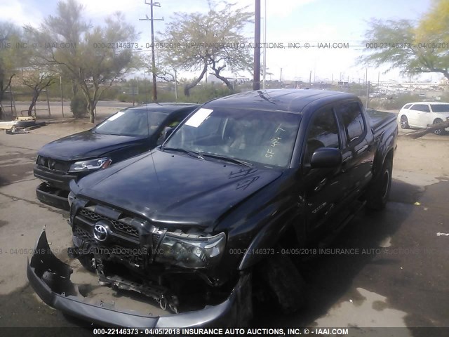 3TMJU4GN3BM122269 - 2011 TOYOTA TACOMA DOUBLE CAB PRERUNNER GRAY photo 2