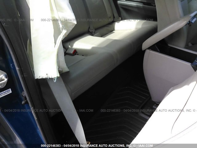 2HGFG3B15CH528454 - 2012 HONDA CIVIC EXL BLUE photo 8