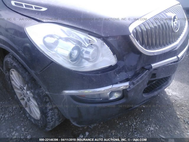 5GAEV23D69J168543 - 2009 BUICK ENCLAVE CXL 黑色 照片 6