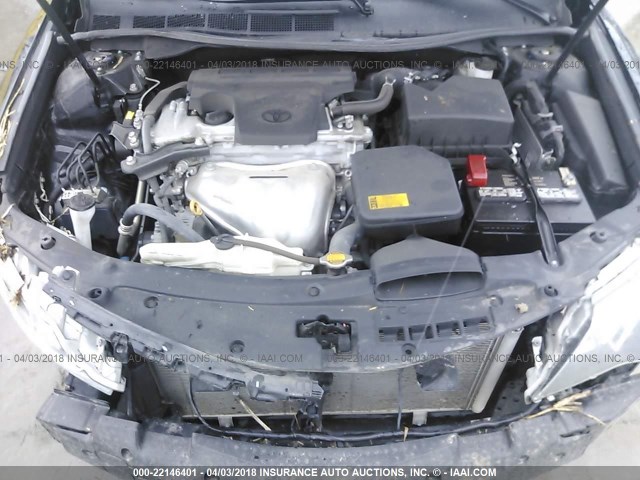 4T1BF1FK1EU383013 - 2014 TOYOTA CAMRY L/SE/LE/XLE 黑色 照片 10