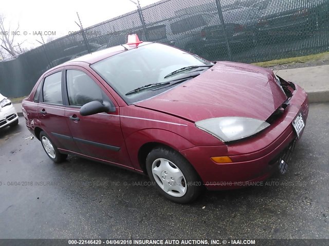 1FAFP33PX3W298077 - 2003 FORD FOCUS LX RED photo 1