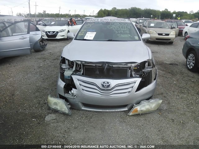 4T4BF3EK7BR107773 - 2011 TOYOTA CAMRY SE/LE/XLE SILVER photo 6