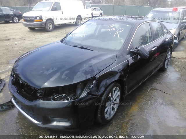 1HGCR2F54EA234274 - 2014 HONDA ACCORD SPORT Қара фото 2