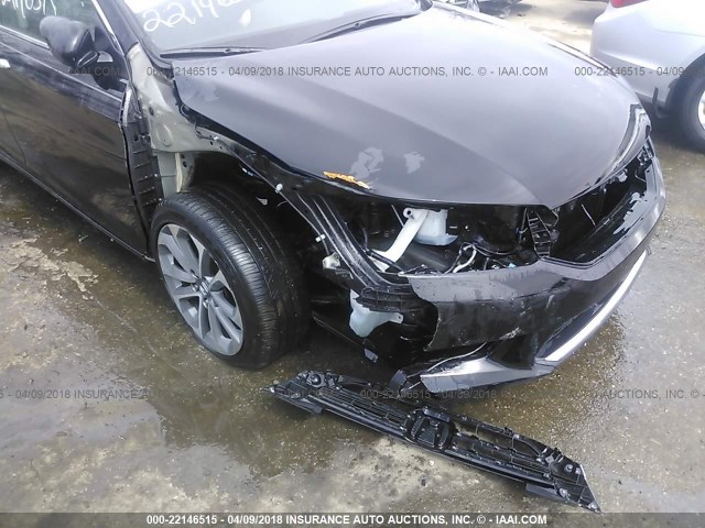 1HGCR2F54EA234274 - 2014 HONDA ACCORD SPORT BLACK photo 6