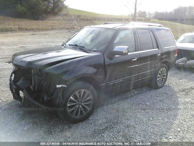 5LMJJ2JT1FEJ04815 - 2015 LINCOLN NAVIGATOR 黑色 照片 2