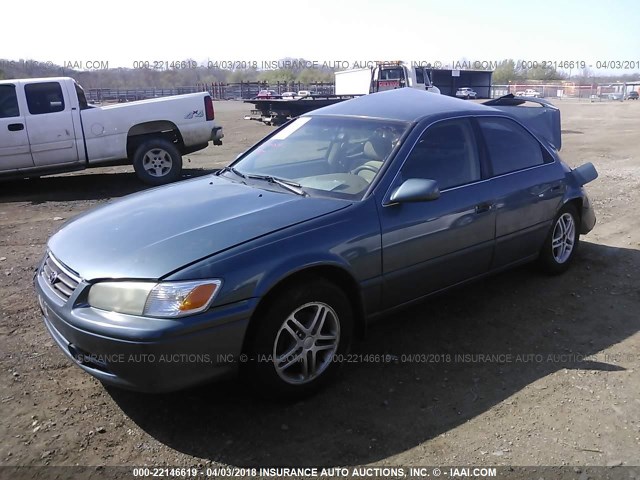4T1BG22K0YU739240 - 2000 TOYOTA CAMRY CE/LE/XLE 蓝色 照片 2