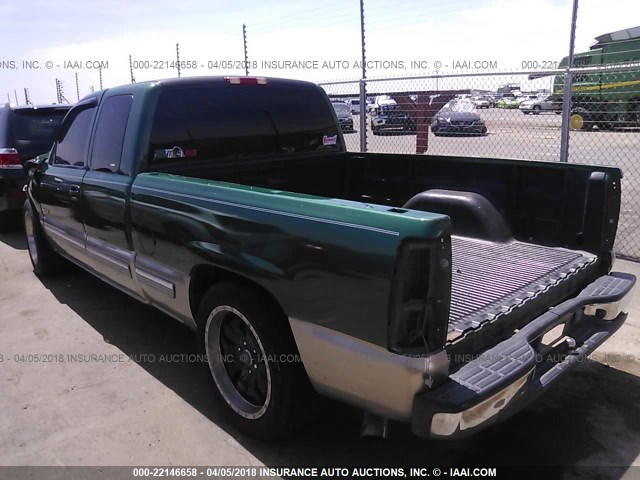 2GCEC19T9X1102475 - 1999 CHEVROLET SILVERADO C1500 GREEN photo 3