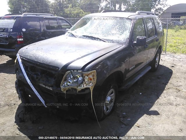 1FMEU62E66UA04136 - 2006 FORD EXPLORER XLS GRAY photo 2