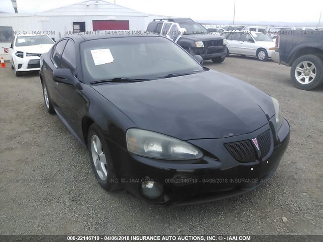 2G2WP552761195299 - 2006 PONTIAC GRAND PRIX BLACK photo 6