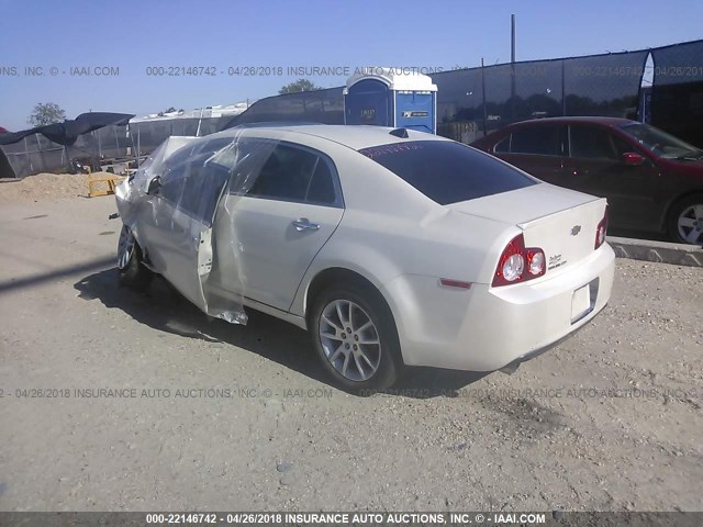 1G1ZG5E77CF140126 - 2012 CHEVROLET MALIBU LTZ 白色 照片 3