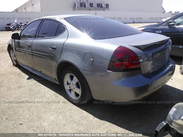 2G2WP552171131423 - 2007 PONTIAC GRAND PRIX GRAY photo 3