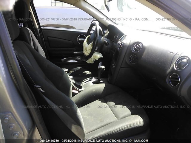 2G2WP552171131423 - 2007 PONTIAC GRAND PRIX GRAY photo 5
