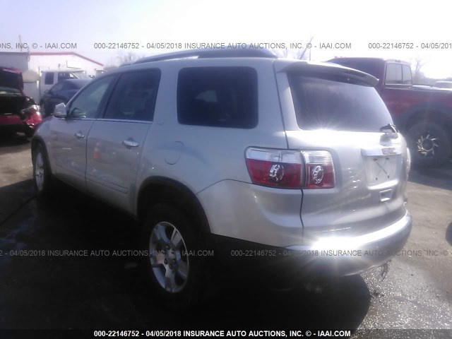 1GKEV23778J165940 - 2008 GMC ACADIA SLT-1 Silber Foto 3