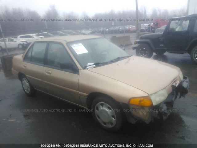 3FARP13J3RR104594 - 1994 FORD ESCORT LX/SPORT BEIGE photo 1