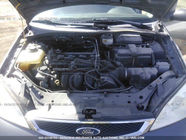 1FAFP37N77W207524 - 2007 FORD FOCUS ZX5/S/SE/SES GRAY photo 10