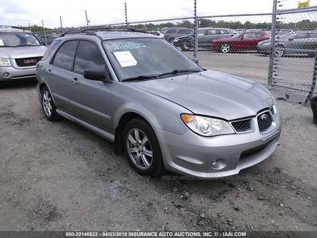 JF1GG63697H816946 - 2007 SUBARU IMPREZA OUTBACK SPORT/OUTBACK SPE SILVER photo 1