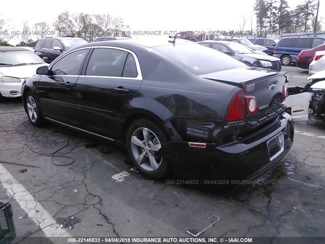 1G1ZC5E13BF108893 - 2011 CHEVROLET MALIBU 1LT 黑色 照片 3