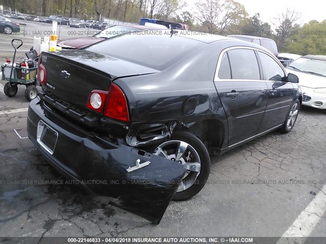 1G1ZC5E13BF108893 - 2011 CHEVROLET MALIBU 1LT 黑色 照片 4
