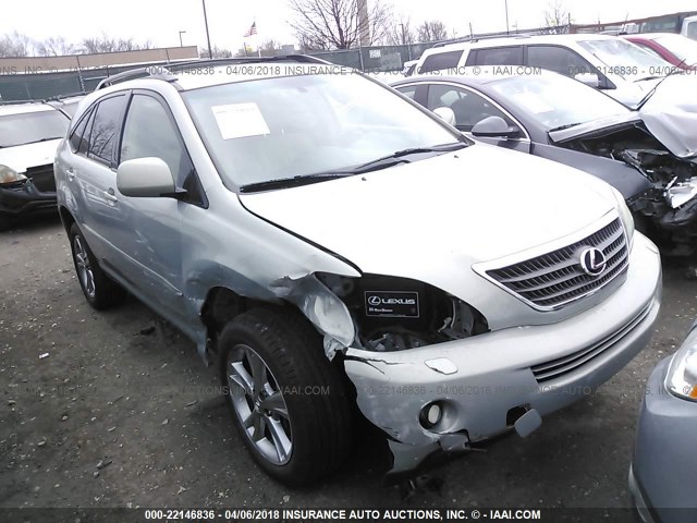 JTJHW31U060037348 - 2006 LEXUS RX 400 GRAY photo 6