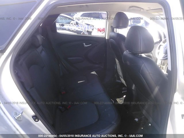 KM8JU3AC3BU285805 - 2011 HYUNDAI TUCSON GLS/LIMITED 银色 照片 8