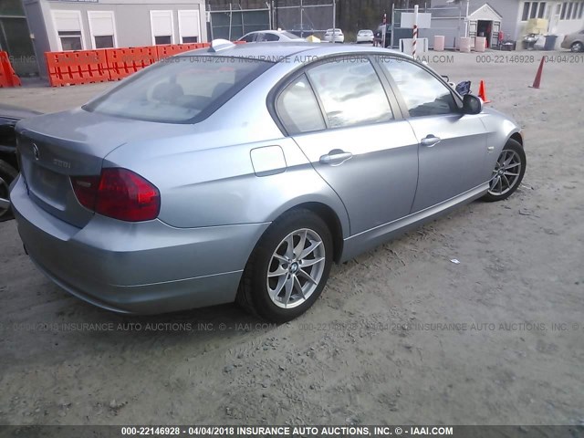 WBAPK7C52AA459046 - 2010 BMW 328 XI BLUE photo 4