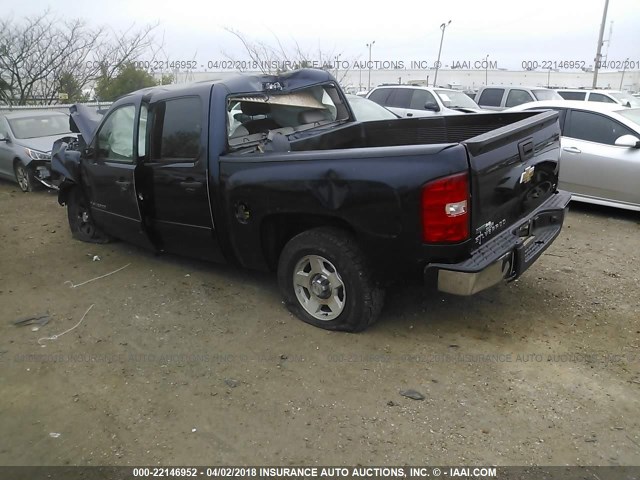 3GCRCSEAXAG179785 - 2010 CHEVROLET SILVERADO C1500 LT BLUE photo 3