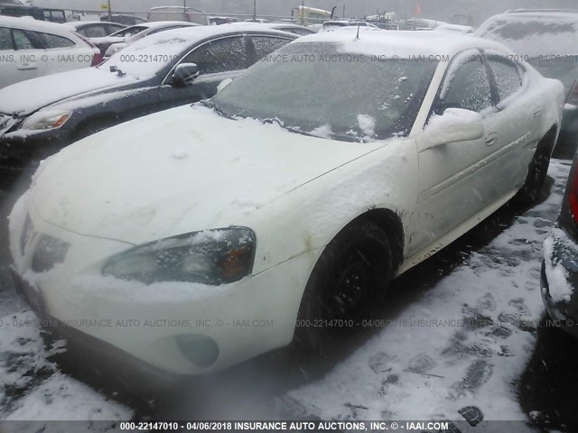 2G2WR524341134769 - 2004 PONTIAC GRAND PRIX GTP CREAM photo 2