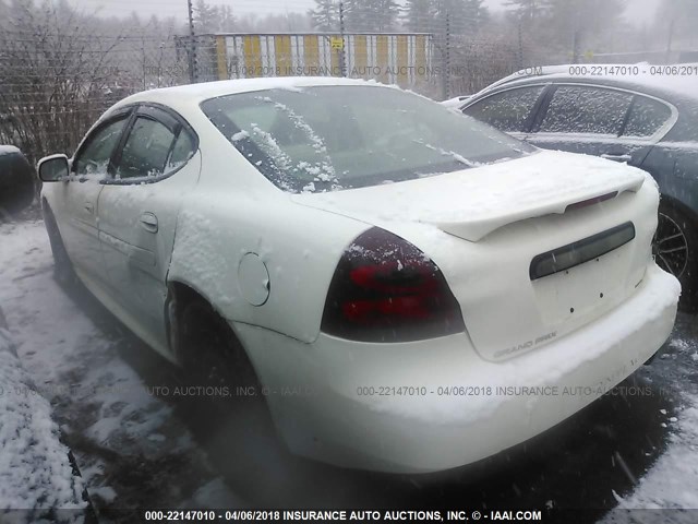 2G2WR524341134769 - 2004 PONTIAC GRAND PRIX GTP CREAM photo 3