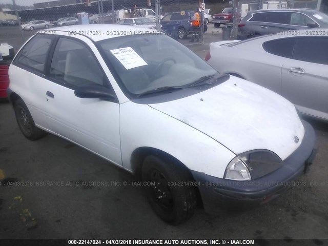 2C1MR2268T6751358 - 1996 GEO METRO LSI WHITE photo 1