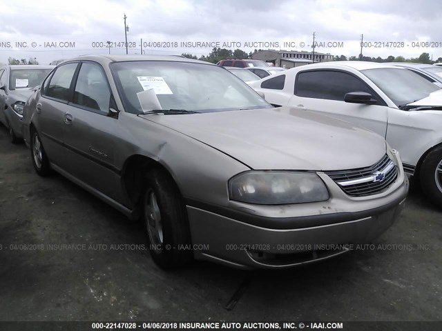 2G1WH55K219274844 - 2001 CHEVROLET IMPALA LS TAN photo 1