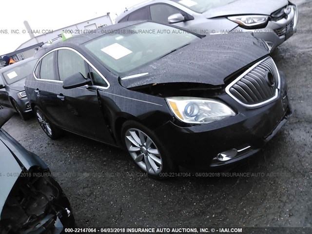 1G4PT5SV5D4186950 - 2013 BUICK VERANO PREMIUM BLACK photo 1