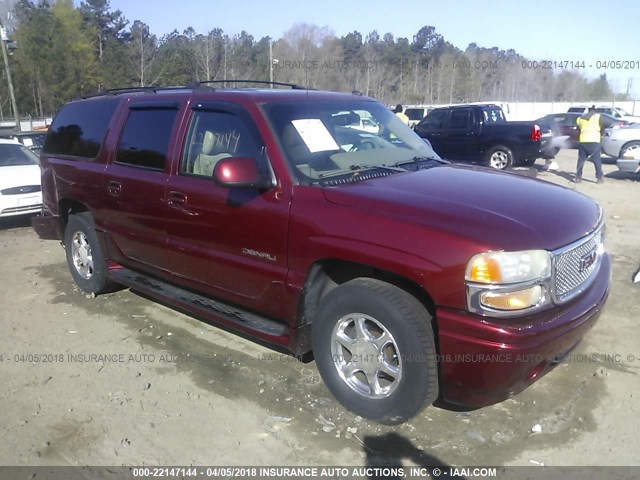 1GKFK66U92J286630 - 2002 GMC DENALI XL K1500 MAROON photo 1