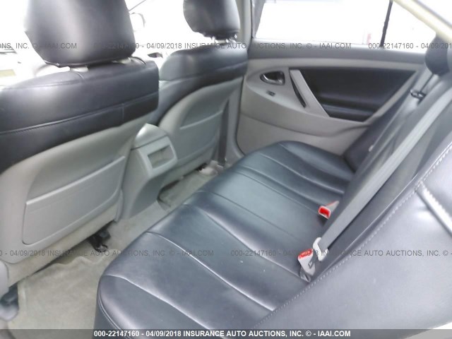 4T4BF3EK9AR052984 - 2010 TOYOTA CAMRY SE/LE/XLE BLACK photo 8