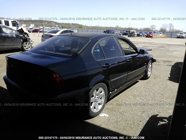 WBAAN3342YNC91749 - 2000 BMW 323 I BLACK photo 4