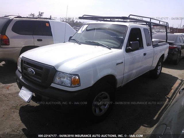 1FTZR14U78PA87205 - 2008 FORD RANGER SUPER CAB WHITE photo 2