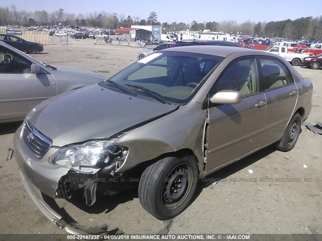 2T1BR32E97C730028 - 2007 TOYOTA COROLLA CE/LE/S GOLD photo 2