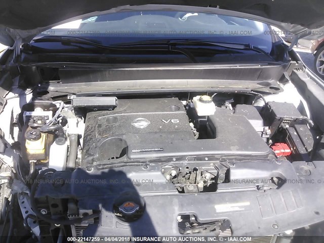 5N1AR2MN1GC646678 - 2016 NISSAN PATHFINDER S/SV/SL/PLATINUM 银色 照片 10