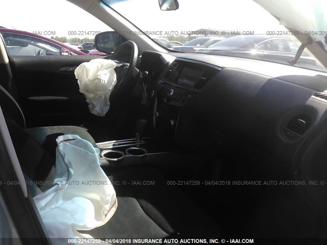 5N1AR2MN1GC646678 - 2016 NISSAN PATHFINDER S/SV/SL/PLATINUM 银色 照片 5