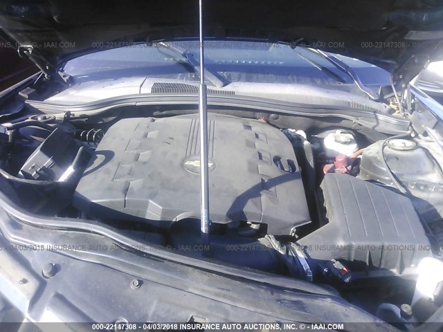 2G1FA1E32E9303206 - 2014 CHEVROLET CAMARO LS BLACK photo 10