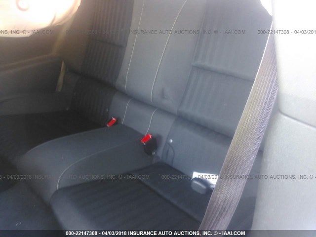 2G1FA1E32E9303206 - 2014 CHEVROLET CAMARO LS BLACK photo 8