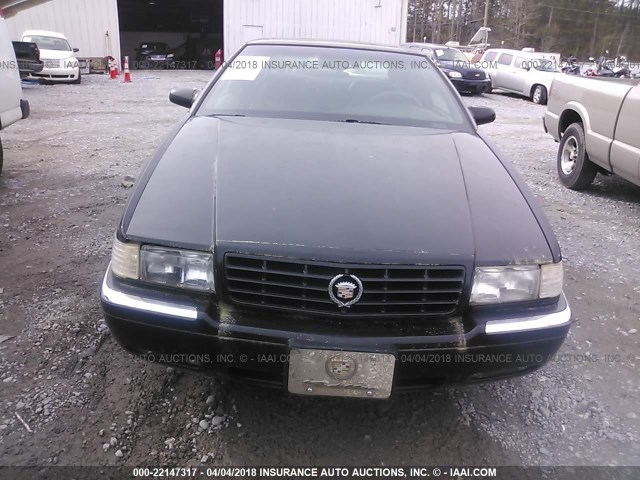 1G6ET1292XU604783 - 1999 CADILLAC ELDORADO TOURING BLACK photo 6