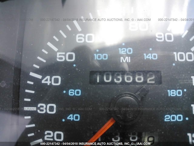 1C3EU4533SF640289 - 1995 CHRYSLER LEBARON GTC Ağ foto 7